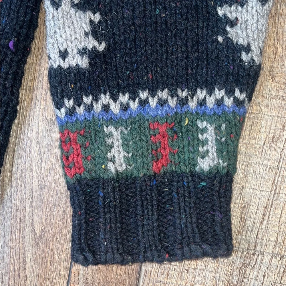 Woolrich vintage Multicolor Patterned Crewneck Sweater - Picture 4 of 6